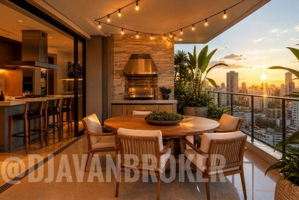 Apartamento 99m² | 3 quartos (1 suíte) | Varanda Gourmet | 2 vagas livres e Cobertas em Guarulhos
