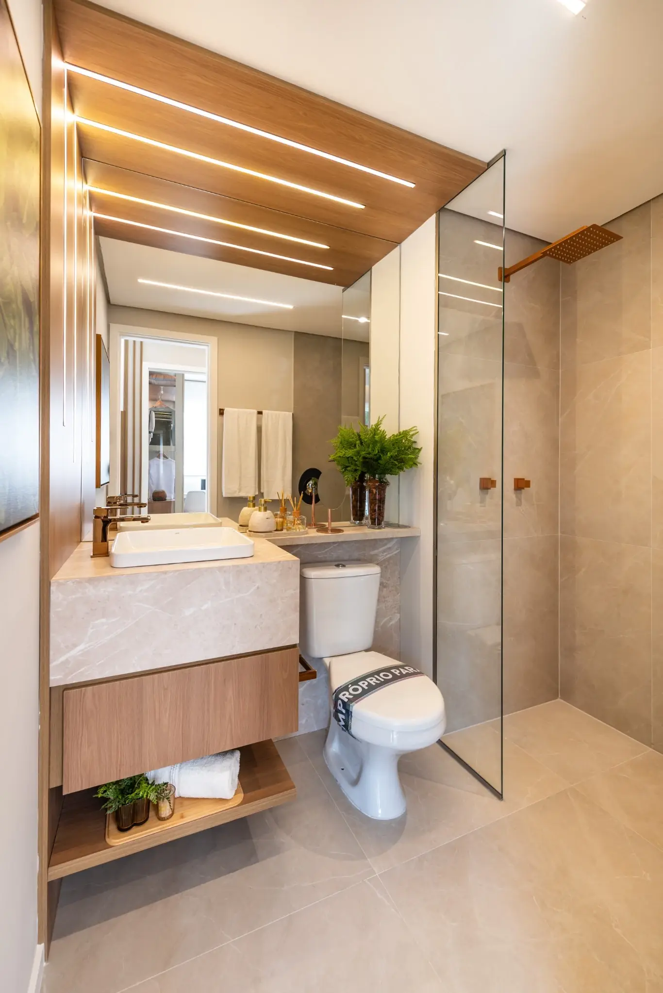 Park Decorado banheiro-foto-1749730895978 Lançamento: Apartamento em Guarulhos com 2 Dormitórios e Lazer Completo – Park Guarulhos