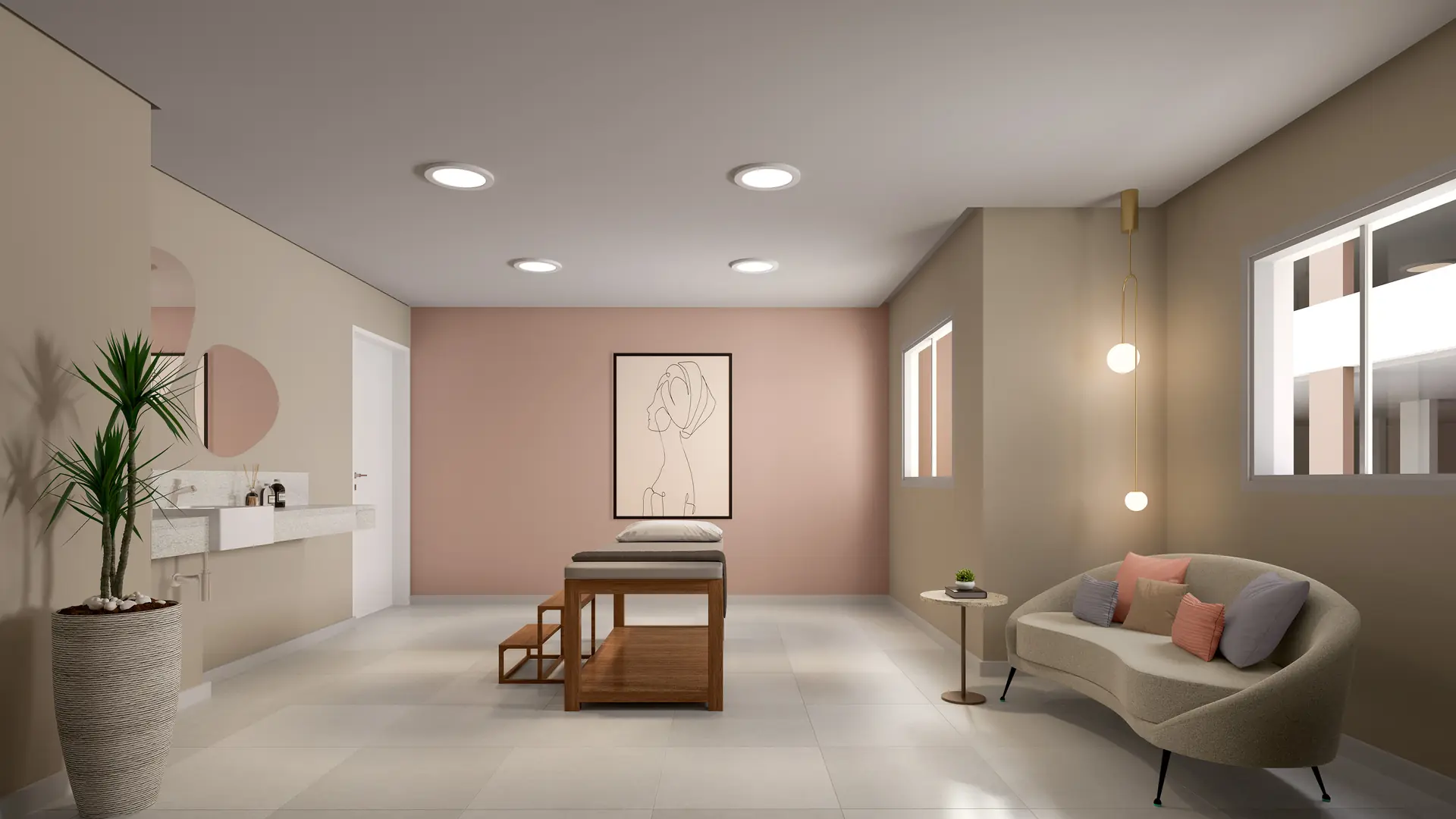 Park Econ Perspectiva do Spa Lançamento: Apartamento em Guarulhos com 2 Dormitórios e Lazer Completo – Park Guarulhos